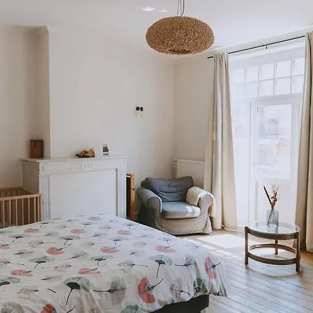Au Coeur De La Famille Semesterbostad Knokke-Heist